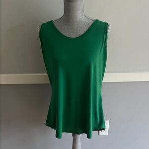 Green Sleeveless Top